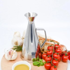 Aceitera Cónica Inox “Pro” 750 ml con Dosificador Antigoteo