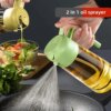 Aceitera Spray & Brocha 2 en 1 – 500 ml Saludable
