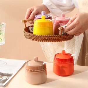 Tarro Degradado Color Arcoíris para Condimentos – 400 ml