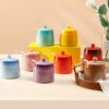Tarro Degradado Color Arcoíris para Condimentos – 400 ml