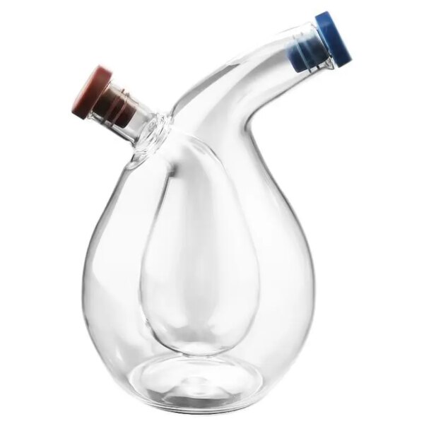 Dispensador Dual de Vidrio Aceite y Vinagre 340 ml