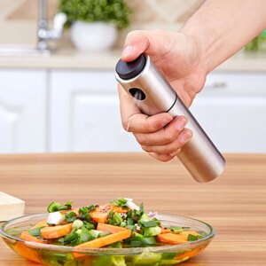 Pulverizador de Aceite en Vidrio 100 ml para Cocina y Barbacoa