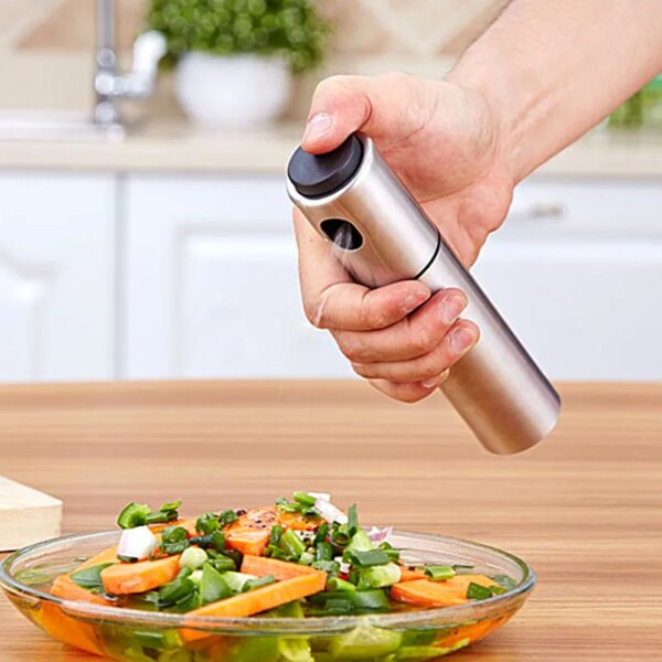 Pulverizador de Aceite en Vidrio 100 ml para Cocina y Barbacoa