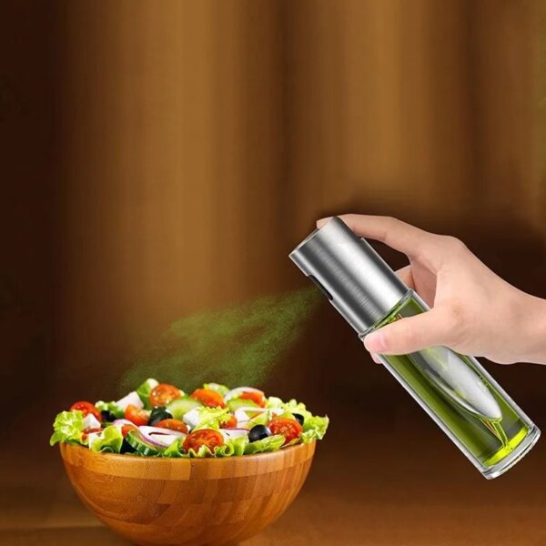 Spray de vidrio para aceite con cabezal de acero inoxidable